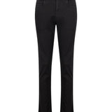 Jeans a gamba dritta in nero 