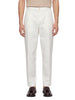 Pantaloni in lana bianco