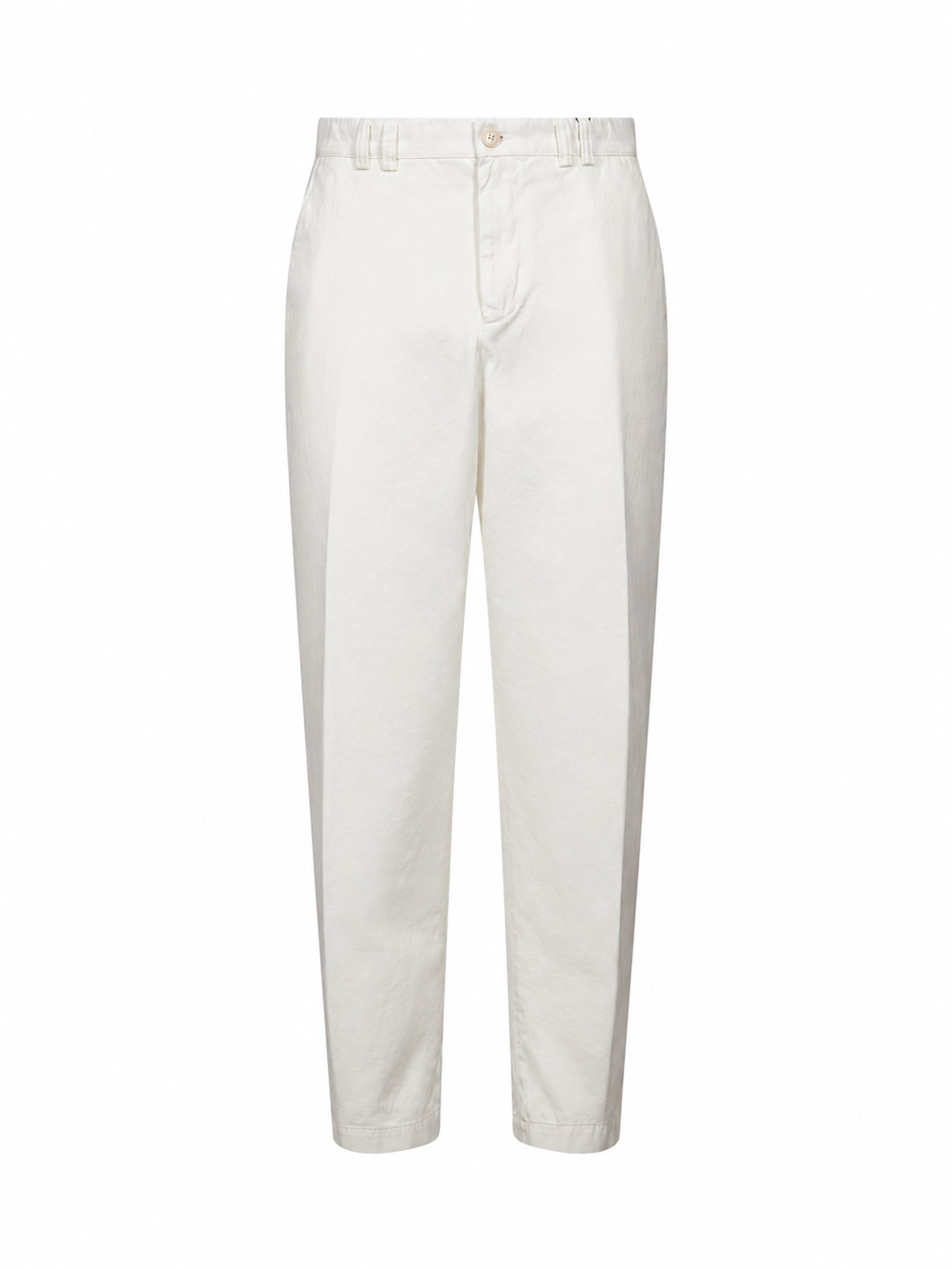 Pantaloni in lana bianco 
