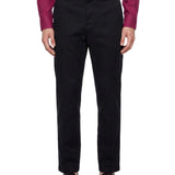 Pantaloni in lana nero 