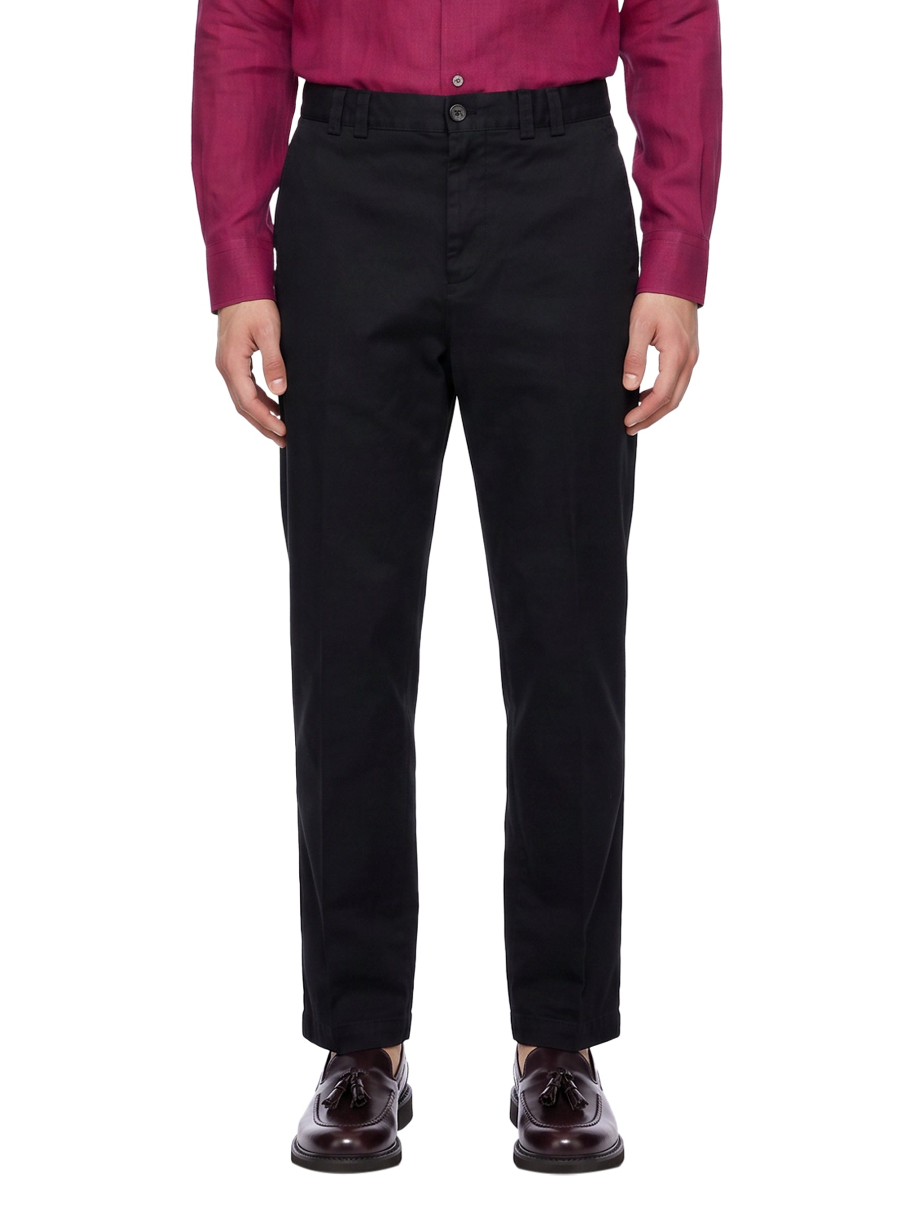 Pantaloni in lana nero 