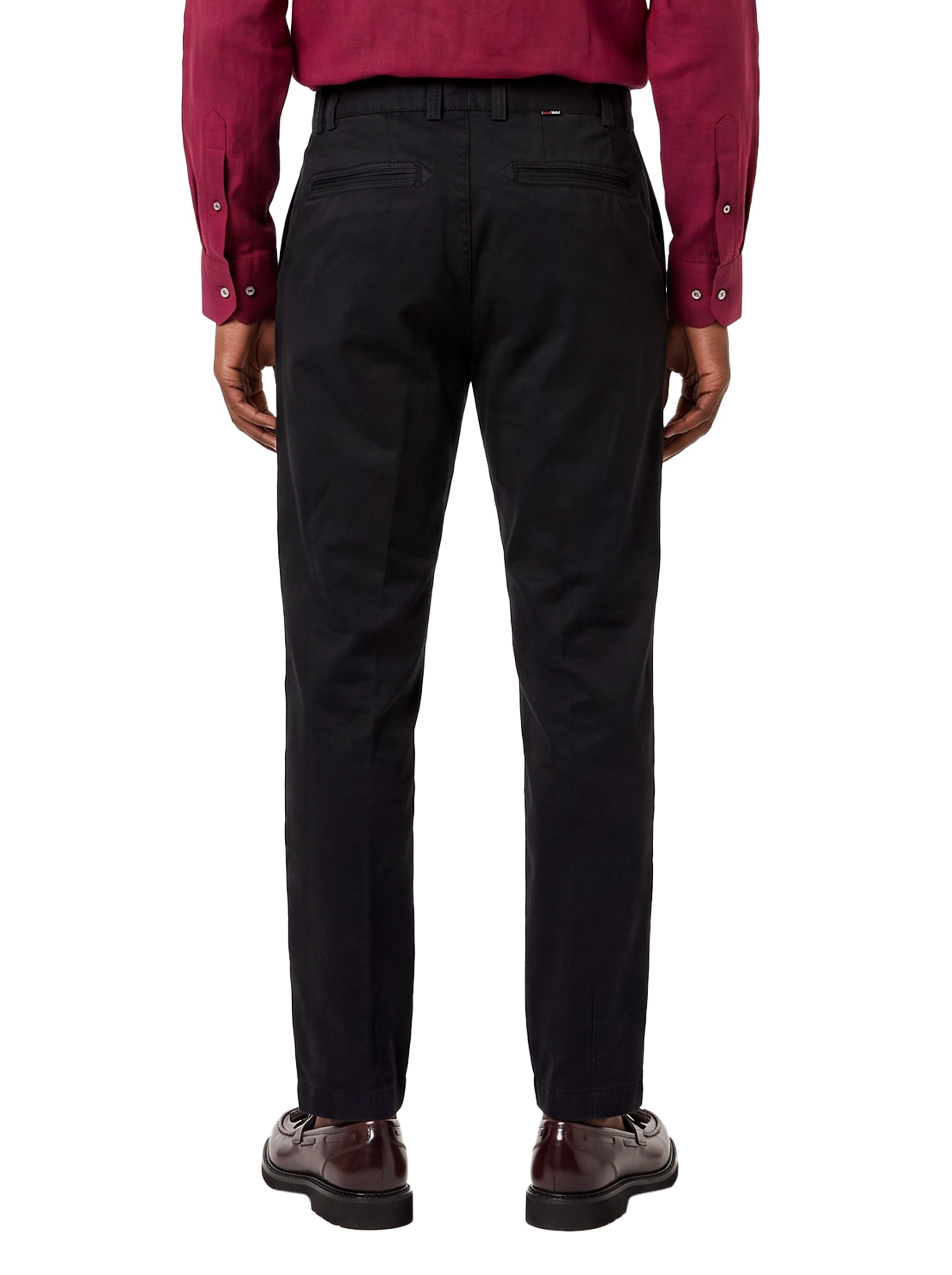 Pantaloni in lana nero 