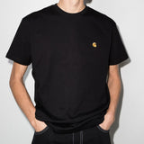 T-shirt Chase con logo in nero 