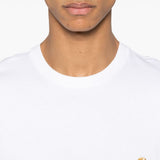 T-shirt Chase con logo in bianco 