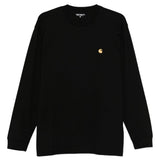 T-shirt Chase con logo in nero 