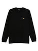 T-shirt Chase con logo in nero
