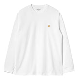 T-shirt Chase con logo in bianco 