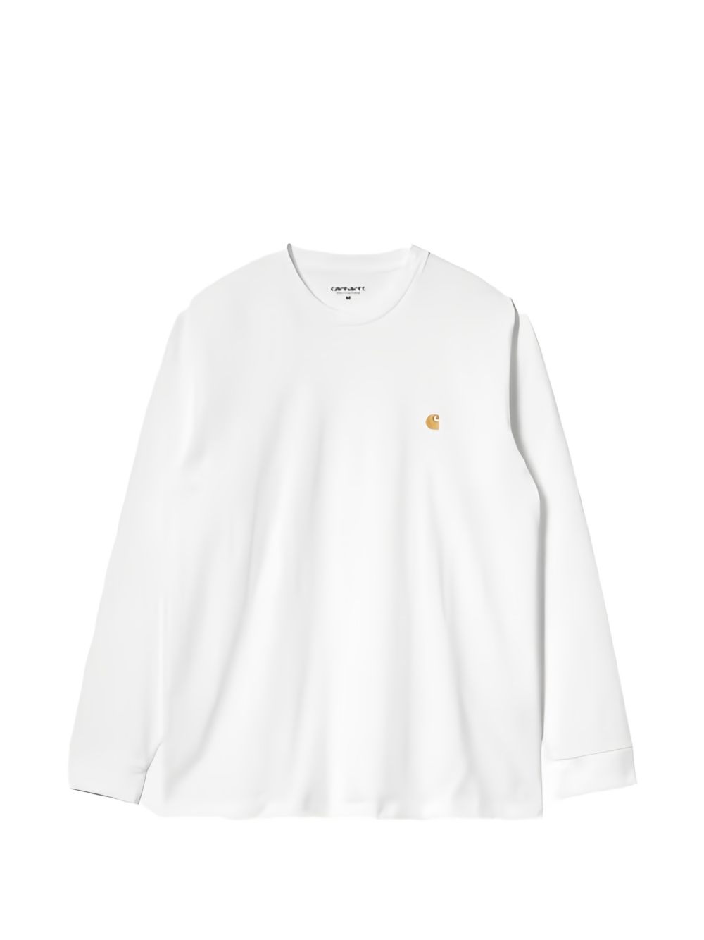 T-shirt Chase con logo in bianco 