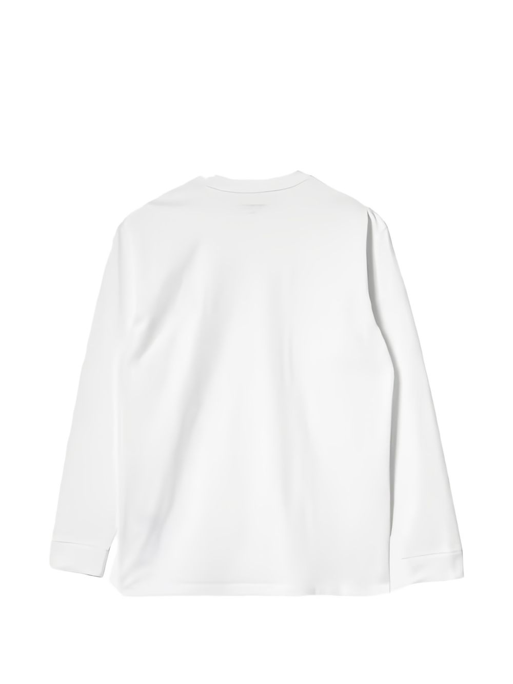 T-shirt Chase con logo in bianco 