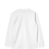 T-shirt Chase con logo in bianco 