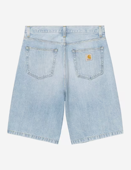 Bermuda in denim Landon in blu 