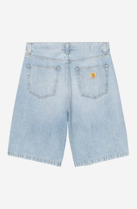 Bermuda in denim Landon in blu 