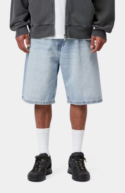Bermuda in denim Landon in blu 