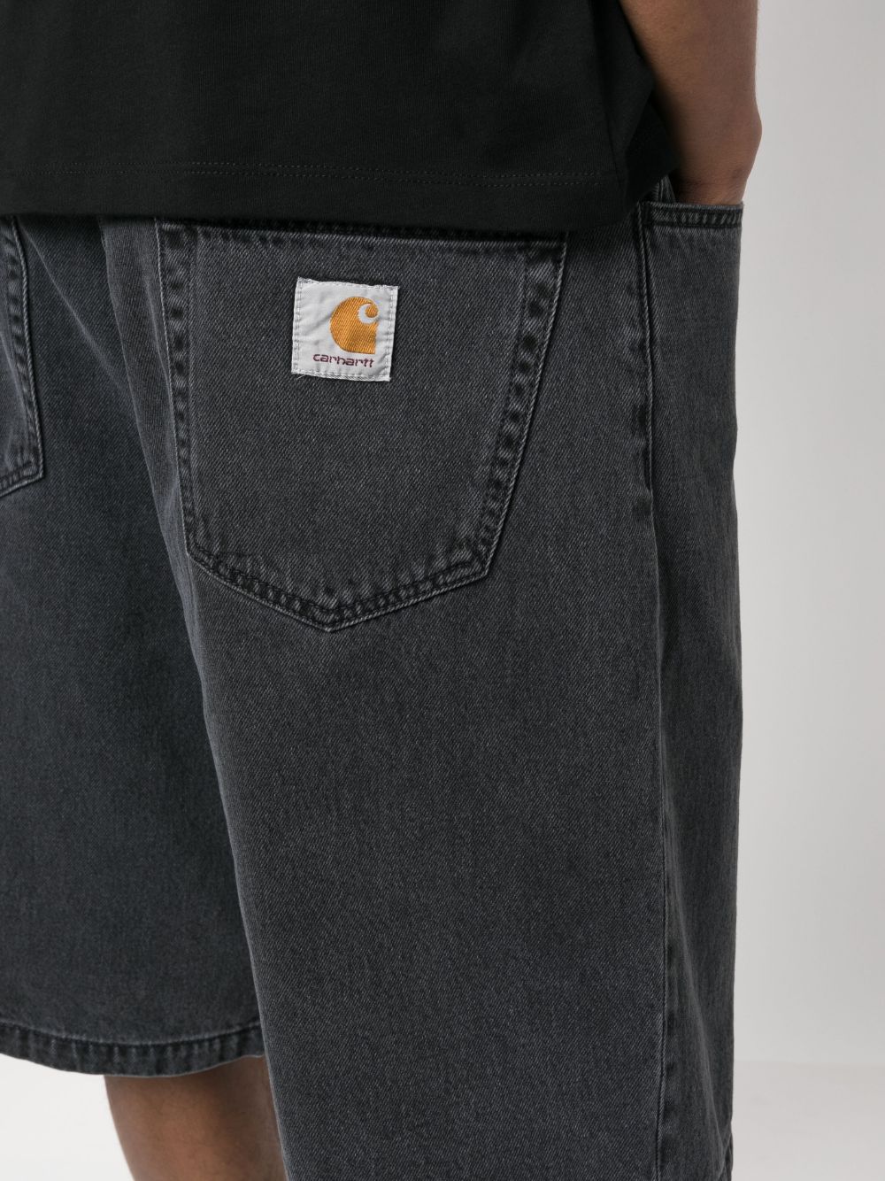 Bermuda in denim Landon in nero 