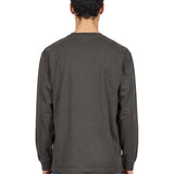 T-shirt a maniche lunghe vista in grigio 