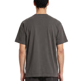 T-shirt a maniche corte vista in nero 