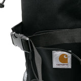 Zaino con applicazione in nero - unisex 