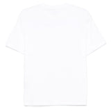 T-shirt Chase con logo in bianco 