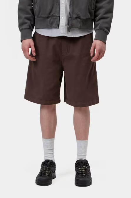 Shorts Floyde in marrone 