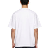 T-shirt Signature Script in bianco 