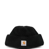 Beanie con logo Prentis in nero 
