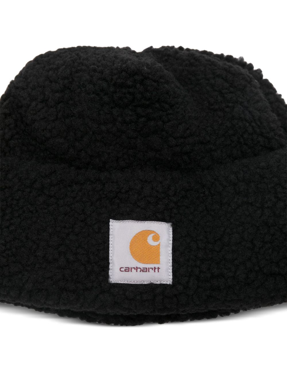 Beanie con logo Prentis in nero 