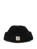 Prentis logo beanie in black