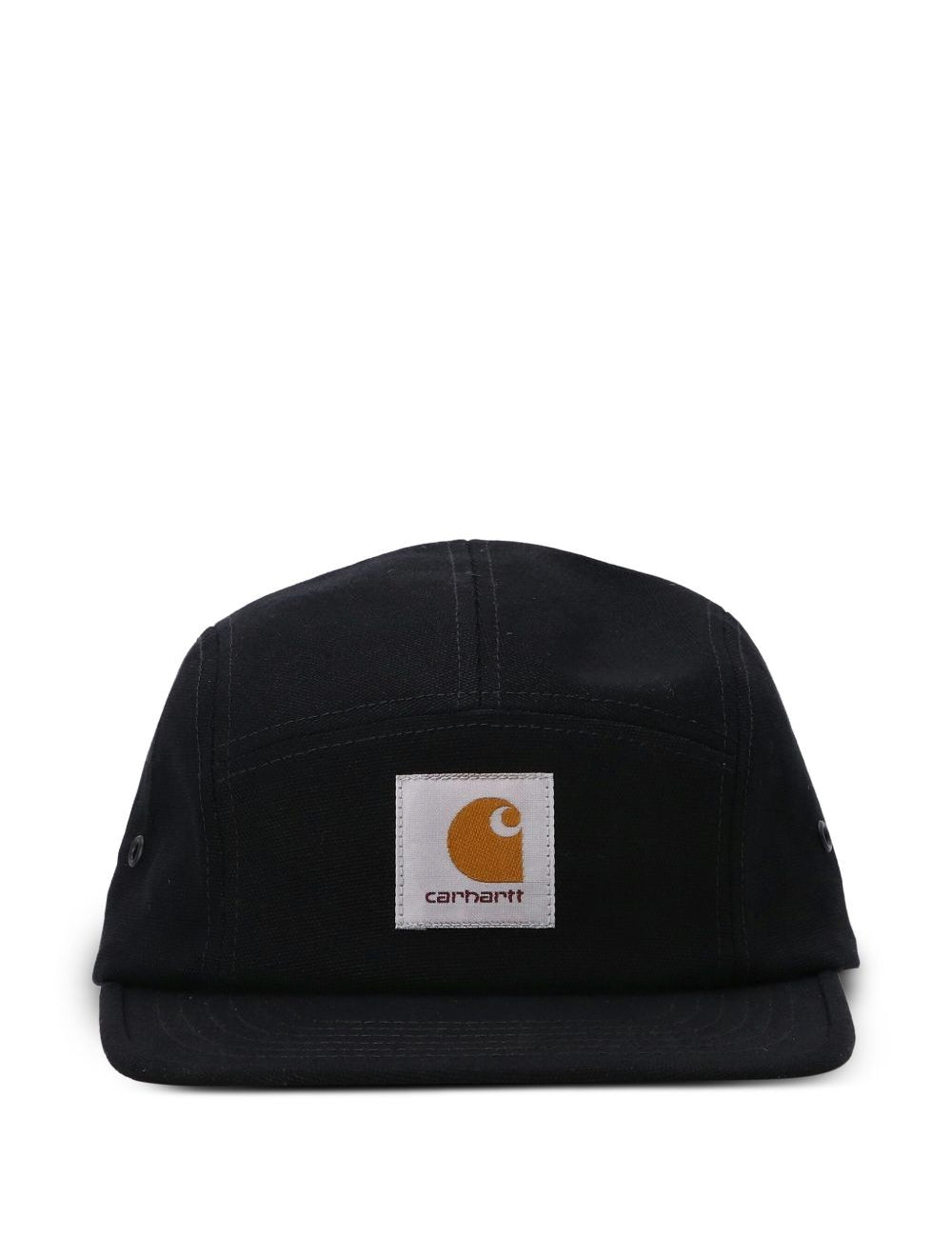 Cappello da baseball con logo in nero 