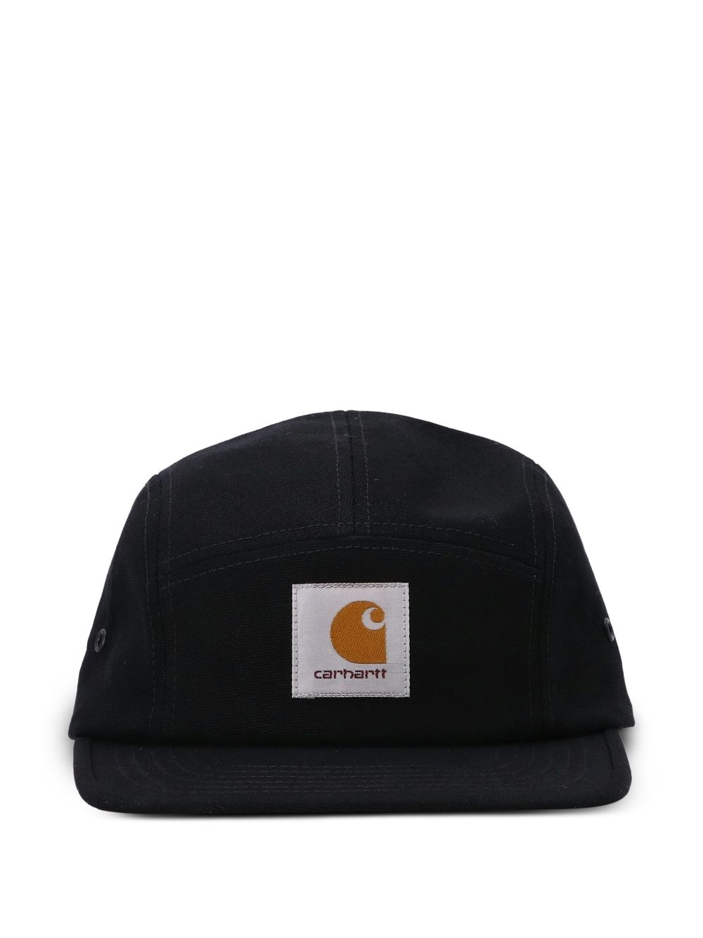 Cappello da baseball con logo in nero 