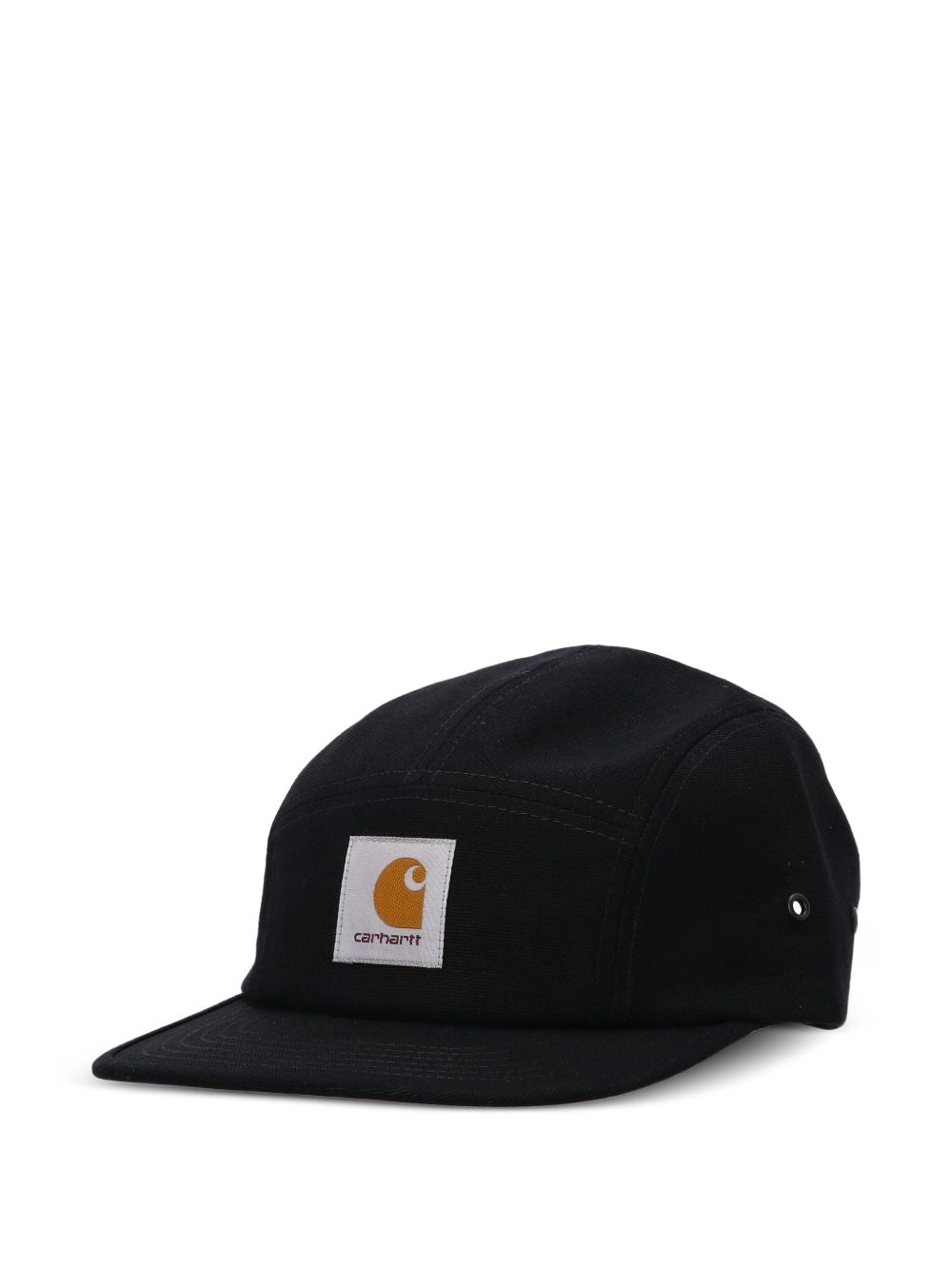 Cappello da baseball con logo in nero 
