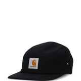 Cappello da baseball con logo in nero 