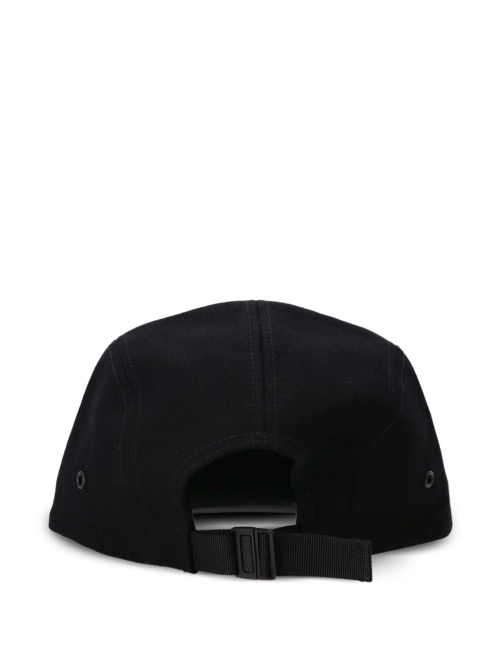 Cappello da baseball con logo in nero 