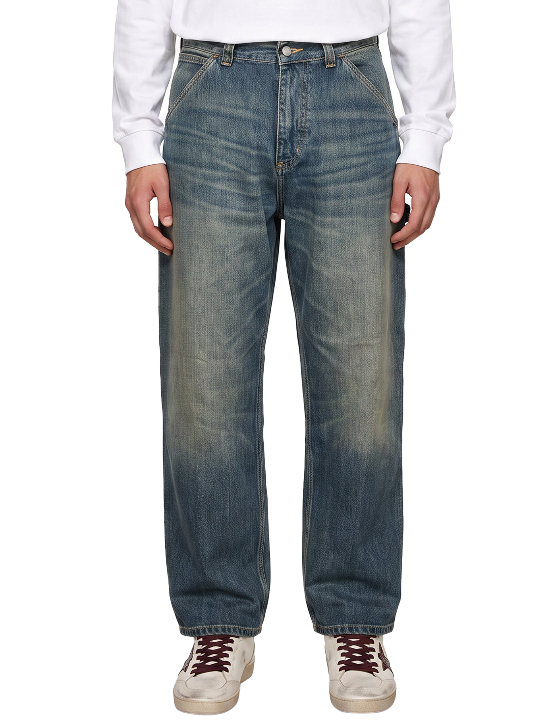 Jeans a gamba dritta Camano in blu 
