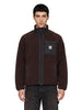 Felpa prentis liner in marrone