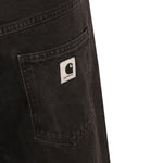 Jeans brandon in nero carhartt wip - donna 