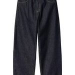 jeans brandon in blu scuro carhartt wip - uomo 
