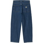 Jeans a gamba larga brandon in blu carhartt wip - uomo 
