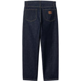 Jeans a gamba dritta aaron in blu 
