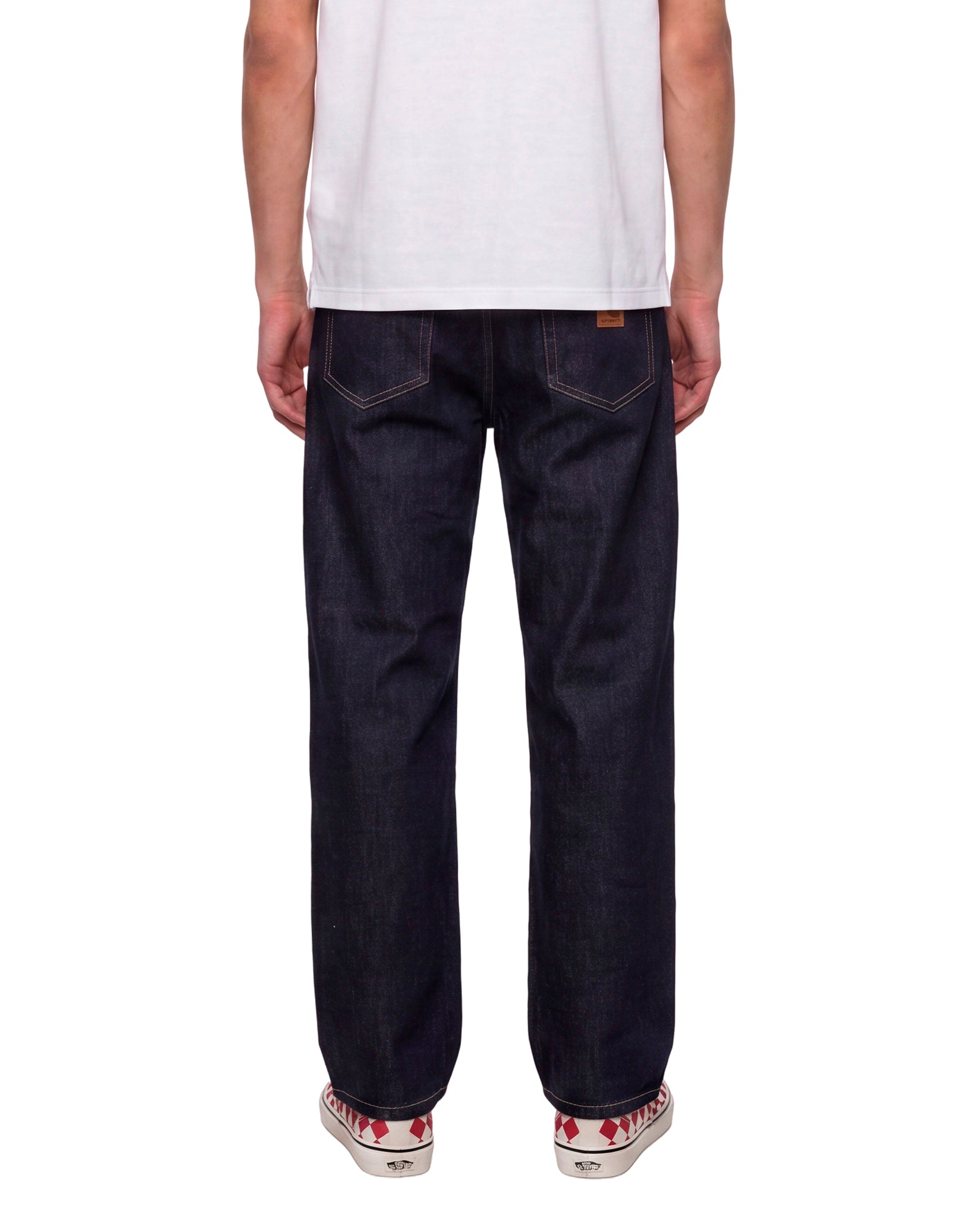 Jeans a gamba dritta Aaron in blu 