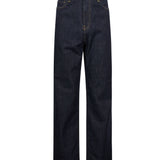 Jeans a gamba dritta Aaron in blu 