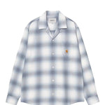 Camicia Tyers a scacchi in blu e bianco 