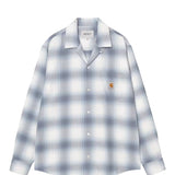Camicia Tyers a scacchi in blu e bianco 