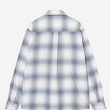 Camicia Tyers a scacchi in blu e bianco 