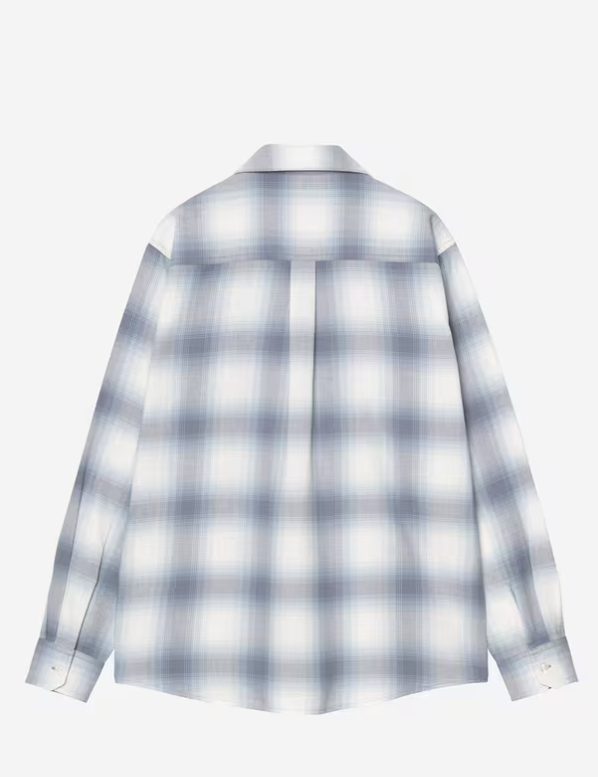 Camicia Tyers a scacchi in blu e bianco 