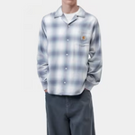 Camicia Tyers a scacchi in blu e bianco 