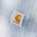 Camicia Tyers a scacchi in blu e bianco 