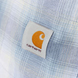 Camicia Tyers a scacchi in blu e bianco 