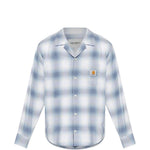 Camicia Tyers a scacchi in blu e bianco 