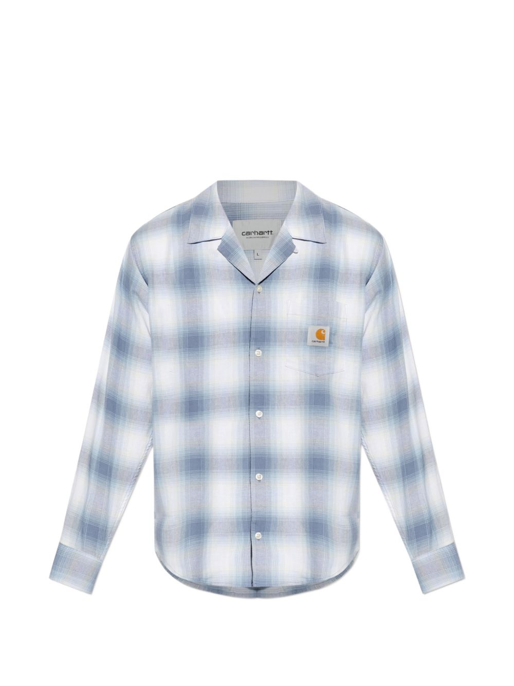 Camicia Tyers a scacchi in blu e bianco 