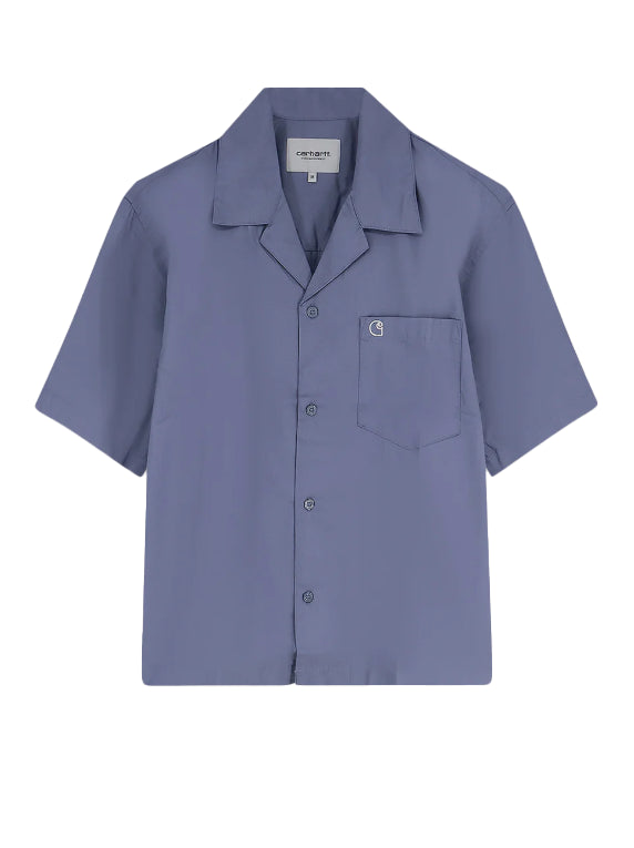 Camicia a mezza manica Kendry in blue 